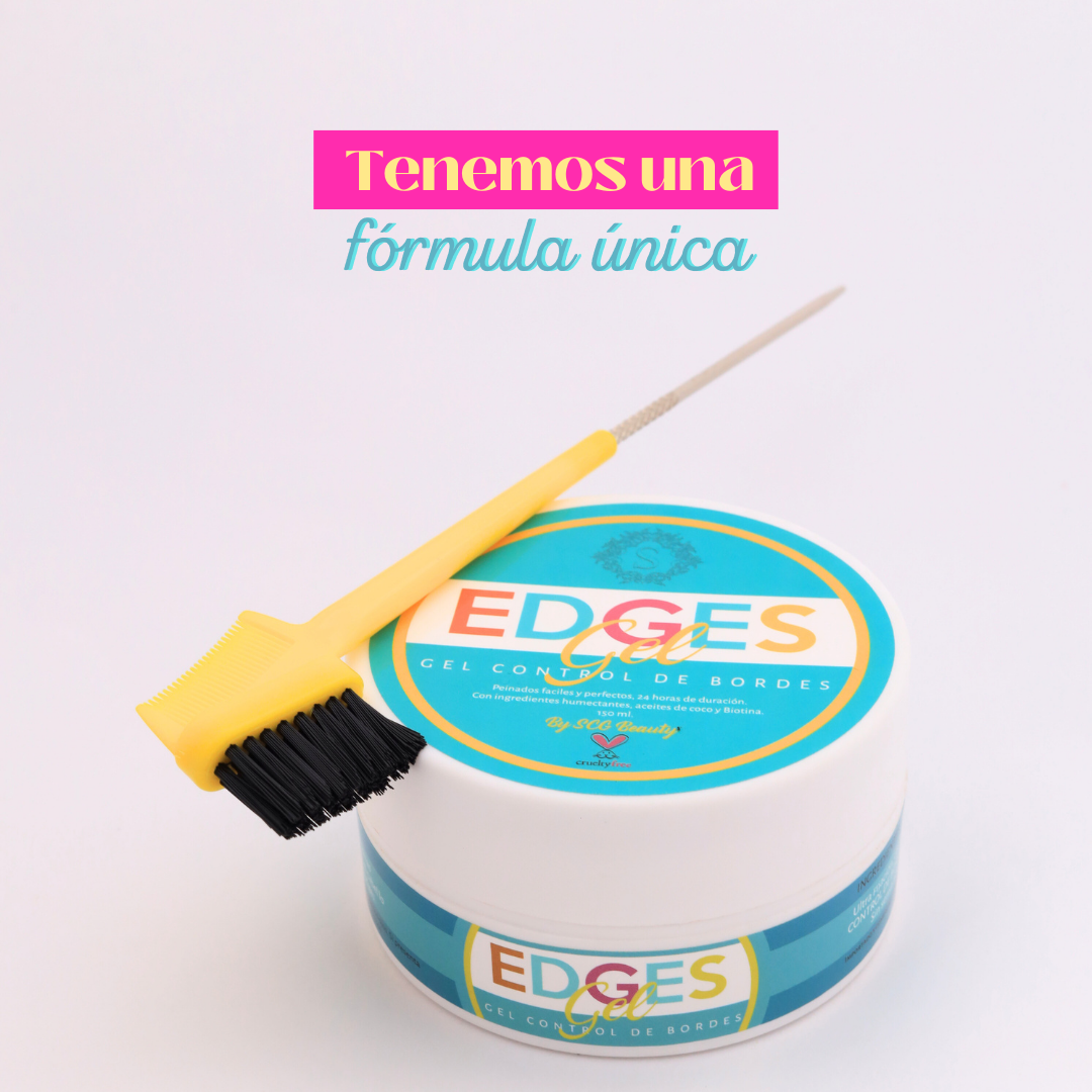 Combo Edges Gel Y Cepillo Para Babyhairs